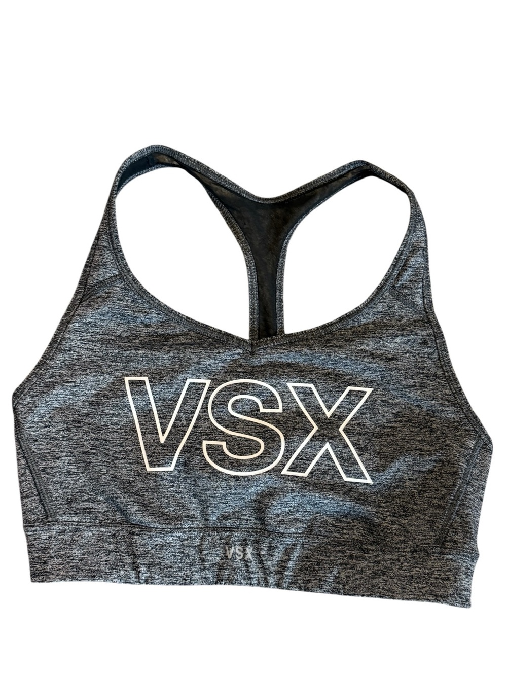 Victoria's Secret Small Gray VSX Racerback Sports Bra